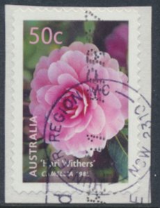 Australia  SG 2292  SC# 2139 Used SA Camellia  Flowers  see details scan    