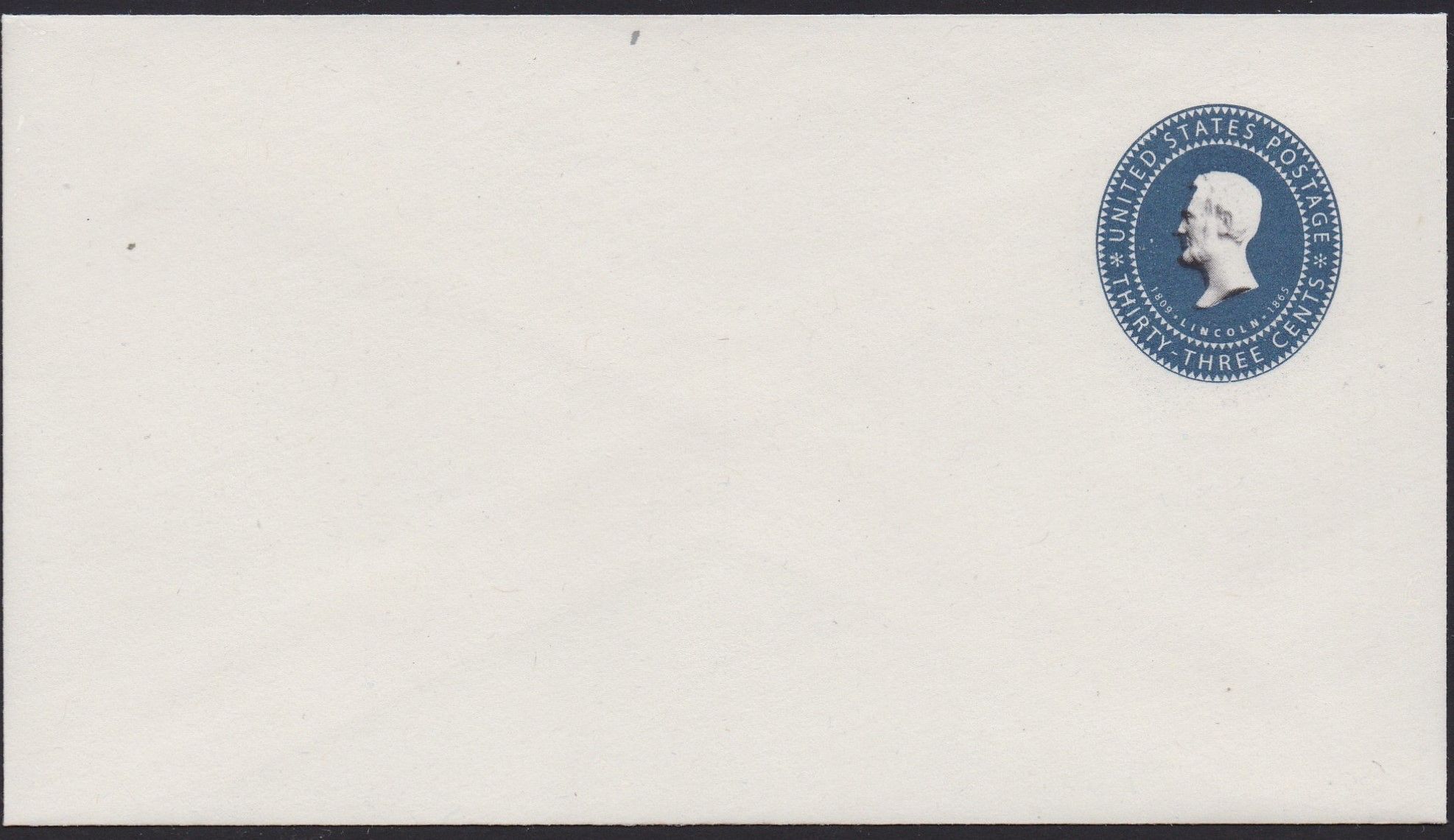 U645 Lincoln Stamped Envelope MNH United States, Postal Stationery