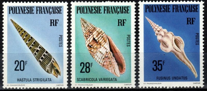 French Polynesia #323-5  MNH CV $6.25 (X31)