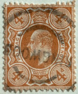 AlexStamps GREAT BRITAIN #144 SUPERB Used 