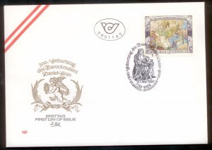 Austria FDC 1994 Daniel Gran  SC# 1642 Used