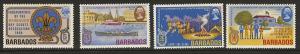 Barbados MNH S.C.#   323 - 326