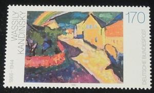Germany 1992 170pf Rainbow Kandinsky Scott 1752 MNH