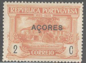 Azores Scott 238 MH* from 1925 Castello-Branco issue