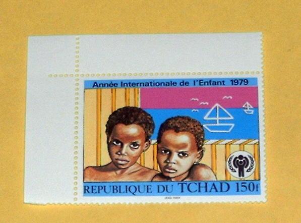 Chad - 377, MNH - IYC, African Boys. SCV - $1.50