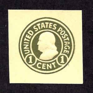 U421 Mint... Cut Square... SCV $0.55