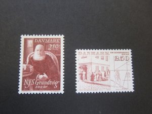 Denmark 1983 Sc 747-48 set MNH