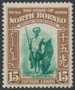 North Borneo  SG 311   Sc#  201  MVLH  see details face & reverse scans  SG C...