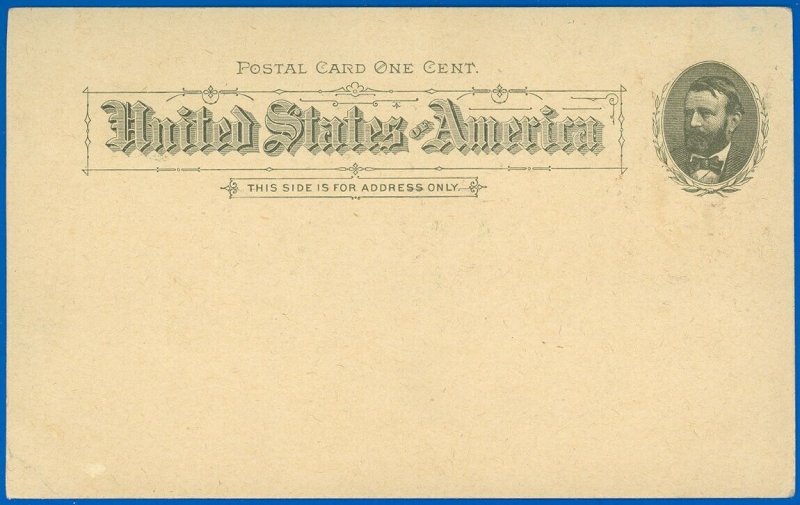 US 1891 #UX10, Mint, GOLDSMITH COLUMBIAN EXPO Postal Card, Government Building!