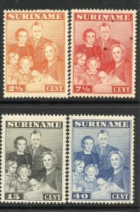 Suriname # 176-9, Mint Hinge.