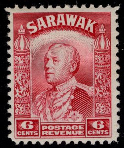 SARAWAK GV SG111, 6c carmine, LH MINT.