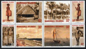 ZAYIX Marshall Islands 820 MNH Marshallese Culture Fishing 090223SM71M