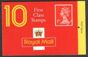 HD11 10 x 1st Class Barcode Booklet - Complete 