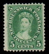 New Brunswick #8  Mint  Scott $22.50   No Gum