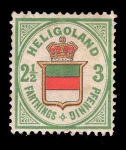 MOMEN: HELIGOLAND SC #20a MINT OG H ORIGINAL LOT #66206