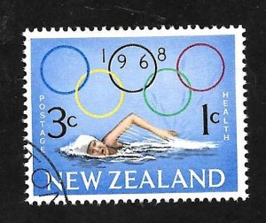 New Zealand 1968 - U - Scott #B76