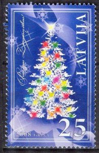 Latvia 2008 Christmas Mi. 749 Used