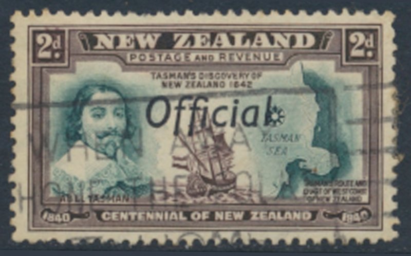 New Zealand  SC# O79    SG O144  Used  OFFICIAL  see details scans