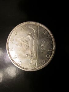 1965 canadian dollar-silver