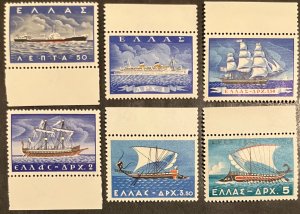 Greece Scott# 618-23 MNH w/selvage