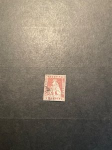 Stamps Tuscany Scott #4 used