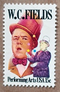 United States #1803 15c W.C. Fields MNG (1980)