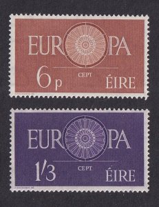 Ireland  #175-176   MNH  1960  Europa  symbolic wheel