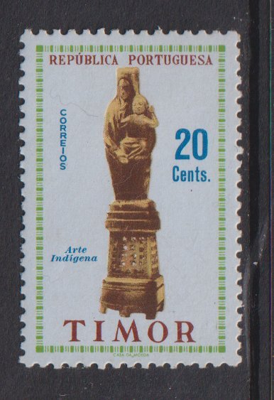 Timor  #303  MH  1961  Madonna and Child 20c