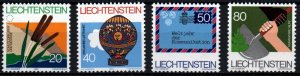 Liechtenstein # 762 - 765 MNH