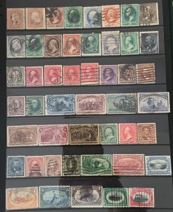 Small Collection US 19th Century Lot