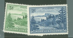 Norfolk Island #23-24 Unused Single (Complete Set)