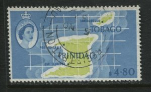 Trinidad & Tobago 1960 $4.80 high value used