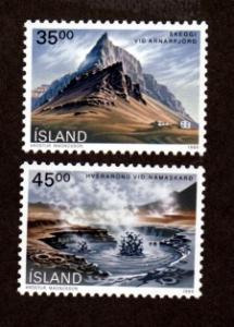 Iceland # 678-679 Mint!