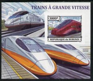 Burundi 2013 High Speed Trains - NTV Alstom AGV ETR 575 i...