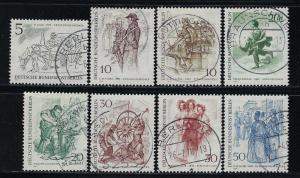 Germany Berlin Scott # 9N267 - 9N274, used