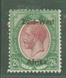 South West Africa #9A Unused Single