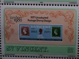 ​ST.VINCENT-1979 SC# 564a LONDON INTERNATIONAL STAMP SHOW-1980- MNH-S/S-VF