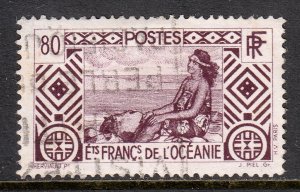 French Polynesia - Scott #101 - Used - SCV $2.00