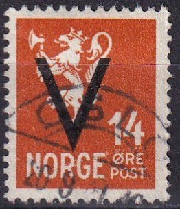 Norway #213  F-VF Used  CV $22.50  (Z8087)