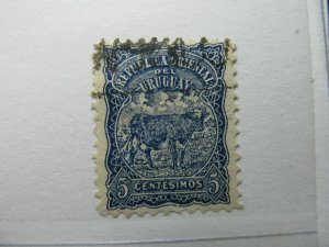 Uruguay 1904-05 5c fine used A4P35F85-