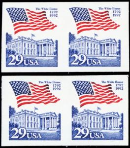 2609a,b, Mint NH Two Imperforate Pair ERRORS Cat $90.00 - Stuart Katz