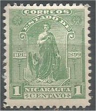 NICARAGUA, 1899, MH 1c, Justice Scott 110