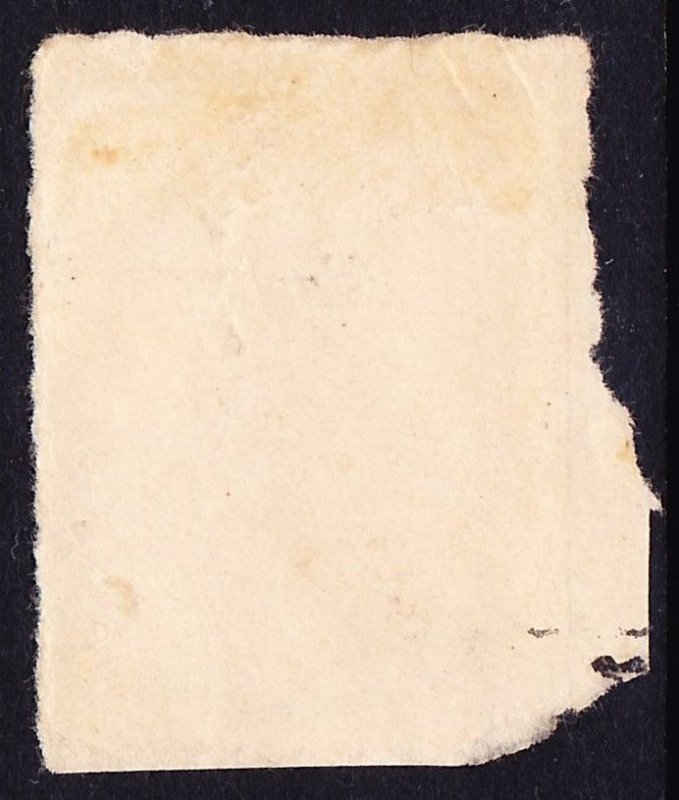 Scott 273, Used, 10c Bureau Tied on Piece, SE at Bottom