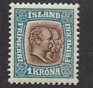 Iceland SC#83 Mint F-VF SCV$32.50...Fill a spot!