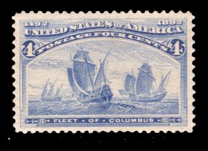 MOMEN: US STAMPS #233 MINT OG NH VF/XF LOT #81493*