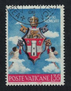 Vatican Coronation of Pope John XXIII 35L 1959 MNH SC#251 SG#283