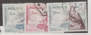 Monaco Scott #C55,C57-C58 Stamp - Used Set - XYZ