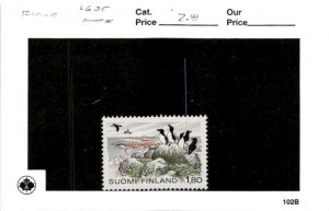 Finland, Postage Stamp, #635 Mint Hinged, 1979 Penguin (AB)