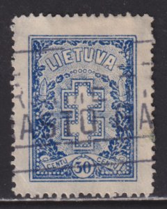 Lithuania 217 Double Barred Cross 1930