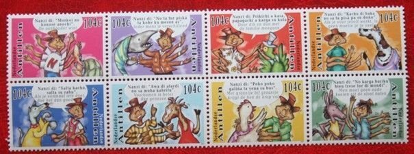 NETHERLANDS ANTILLES 2007 nanzi the Spider Cartoon MNH Scott# 1148